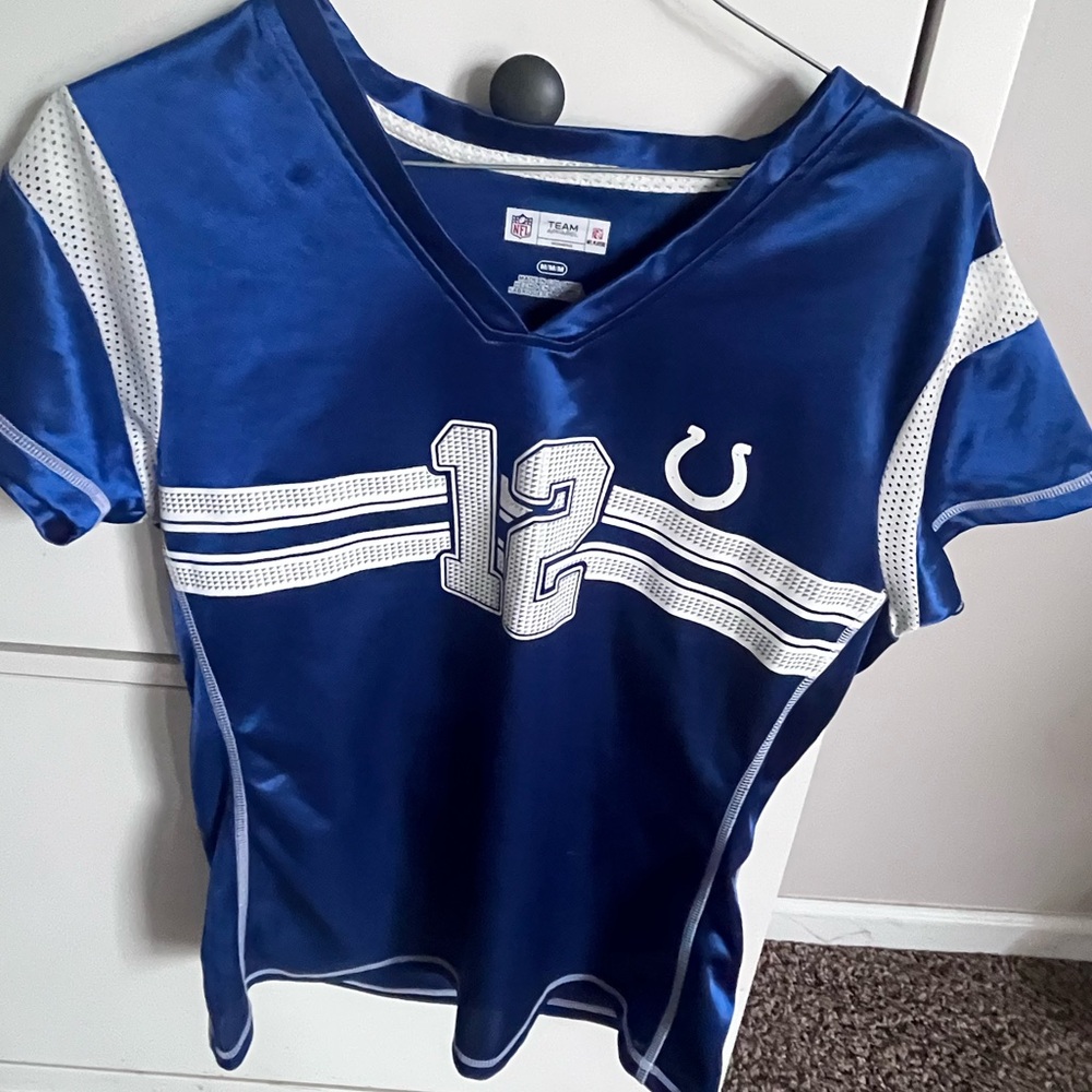 NFL Blue and White Women's Jersey